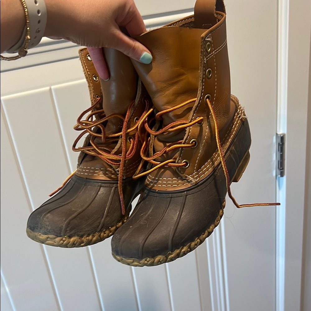 Women's Brown Duck Boots